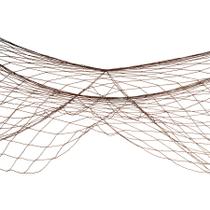 Rede decorativa para peixes Beistle 122x366 cm marrom