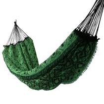 Rede Descanso Rede De Dormir Rede De Descanso para Casal Indiana Verde Gigante Varanda
