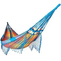 Rede Dormir Casal Balanço Algodão Reforçada 3,80M X 1,50M Rede Dormir Casal Balanço Algodão Reforçada 3,80M X 1,50M