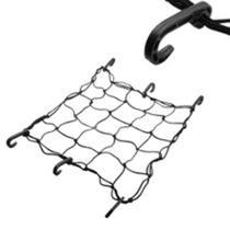 Rede Elástica Aranha Moto Bagageiro Baú Redinha Verde 60X60 Rede Elástica Aranha Moto Bagageiro Baú Redinha Verde 60X60