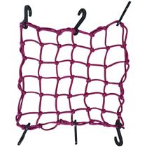 Rede Elástica Aranha Moto Bagageiro Baú Redinha Vinho 35x35 Gancho A Gancho Rede Elástica Aranha Moto Bagageiro Baú Redinha Vinho 35x35 Gancho A Gancho
