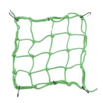 Rede Elástica Aranha Moto Capacete Bagageiro 25X25 Vermelho