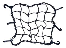 Rede elástica aranha pra moto capacete bagageiro 35x35cm