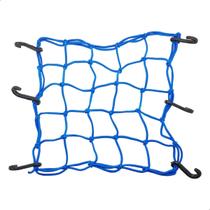 Rede Elástica Brandy Aranha Bagageiro Azul 35cm x 35cm