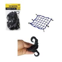 Rede Elástica Grande Moto Bike Bagageiro Aranha Redinha 30Cm