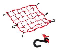 Rede elastica p/capacete verm 42x42 (aranha) ms extensor