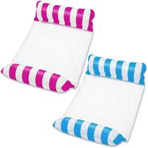 Rede flutuante inflável Pool Floats UMUACCAN, pacote com 2 unidades para adultos Rede flutuante inflável Pool Floats UMUACCAN, pacote com 2 unidades para adultos