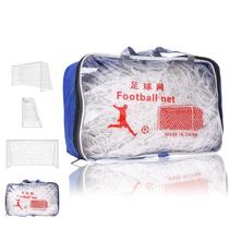 Rede Futebol Kit 2 Uni Futsal Trava de Gol Jogo Treino Campo Society Quadra Salao Escola Esporte Clube Ginasio