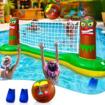 Rede Inflável de Vôlei TURNMEON 267x71x89cm Conjunto Tiki