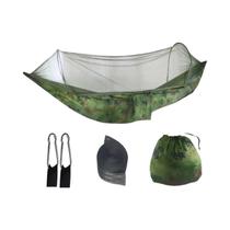 Rede Mosquiteira De Abertura Rápida Para Camping, Cama Suspensa De Alta Resistência Em Tecido De