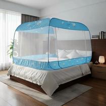 Rede Mosquiteiro para Cama Casal Queen e King Size Design Moderno Flôr na Cor Azul Tamanhos Disponíveis na Variação do Anúncio