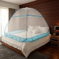 Rede Mosquiteiro para Cama Casal Queen e King Size Design Moderno Ondinha na Cor Azul Tamanhos Disponíveis na Variação do Anúncio Rede Mosquiteiro para Cama Casal Queen e King Size Design Moderno Ondinha na Cor Azul Tamanhos Disponíveis na Variação do Anúncio