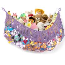 Rede para bichos de pelúcia PrimZooty Extra Large 160 cm Lavanda