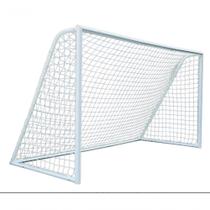 Rede para Gol de Futsal Par Rede Gol Futebol de Salão Fio 4MM Proteção UV Branco Convenienza