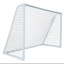 Rede para Gol Par Rede Gol Futebol de Salão Fio 4MM Proteção U.V. Branco Convenienza