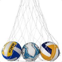 Rede Para Transporte de Bolas Fio 4 s/ Nó 20 Bolas Seda Sports Mania
