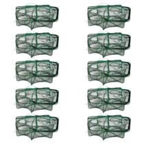 Rede Peixe Covo 8 Furos Kit 10 Uni Pesca Camarao Corvina Lambari Piaba Sardinha Siri Acude Mar Rio Pescaria Rede Peixe Covo 8 Furos Kit 10 Uni Pesca Camarao Corvina Lambari Piaba Sardinha Siri Acude Mar Rio Pescaria