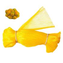 Rede Plástica Amarela P/ Frutas e Legumes 2kg / 1000 Un