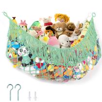 Rede PrimZooty Large de 160 cm para armazenamento de bichos de pelúcia