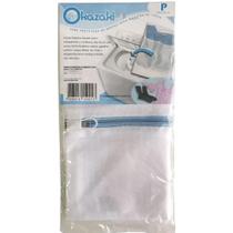 Rede Protetora para Roupas P 26x35CM para Peças Delicadas em Poliéster e Nylon Transparente Okazaki