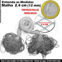 Rede Redinha Pronta Malha 8 cm (40mm) 10mts Fio 25 16 malhas Rede Redinha Pronta Malha 8 cm (40mm) 10mts Fio 25 16 malhas