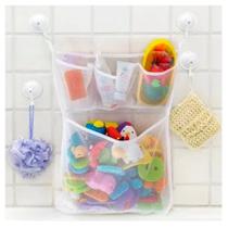 Rede Sacola Organizadora de Brinquedos Bebê Infantil para Banheiro - Maria's Baby Rede Sacola Organizadora de Brinquedos Bebê Infantil para Banheiro - Maria's Baby