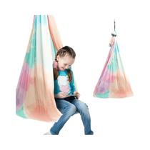 Rede Sensorial Para Crianças Confortável 360 graus Balanço De Interior Giratório Suporta Até 200 Lbs