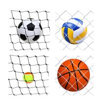 Rede Tela Preta Para Quadra De Beach Tennis - 5,0m X 2,0m