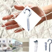 Rede Tela Proteo Gatos Janelas 1,20X2,60M Rede Tela Proteo Gatos Janelas 1,20X2,60M