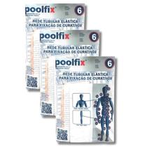 Rede Tubular Calibre 6,0 / 57mm para Ombro-coxa 1 Metro 05556 3 Unidades Poolfix