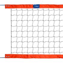 Rede Vôlei de Praia Oficial com Duas Faixas Laranja