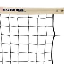 Rede Volei de Quadra 2 Faixas em Malha 10x10 Fio 2,5mm Profissional Oficializada Master Rede