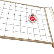 Rede Vôlei de Quadra Algodão Reforçada 4 Faixas Master Rede