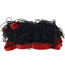 Rede Vôlei Futevôlei Master Rede Verão Seda 9.5 Metros 2 Faixas Coloridas