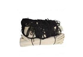 Rede Vôlei Master Rede 2 Faixas Algodão Com Fio De Seda Reforçada