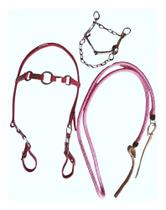 Rédea Cabecada Freio Inox Cavalos Quarto De Milha Acessor Ro