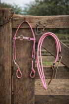 Rédea Cabecada Freio Inox Cavalos Quarto De Milha Acessorios