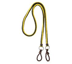 Rédea de corda Torcida SV49018 - Amarelo com Preto