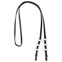 Rédea de Couro 3 Argolas SV0951 - Preto Rédea de Couro 3 Argolas SV0951 - Preto
