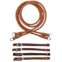 Rédea de Pônei Para Cabeçada Cavalo Couro Legítimo