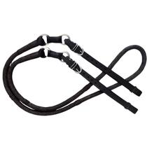 Rédea rabo de tatu Trançada De Couro para cavalo