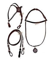 Rédeas Cabeçada Peiteira Apero Cavalo Crioulo