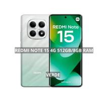 RedemiNote 15 4G, Câmera 108 MP, Bateria 6000mAh, 512GB 8GB RAM, Processador Hélio G100Ultra