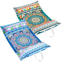 Redes de água Pool Float WERNNSAI Boho Style para adultos, pacote com 2