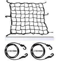 Redinha Aranha 50x50cm Gancho A Gancho, 2 Elastico 2 Metros