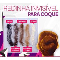 Redinha nylon invisível coque 50 unid Cast Claro