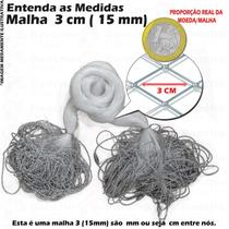 Redinha Rede Pronta Lambari Malha 3 (15mm) 30mts Redinha Rede Pronta Lambari Malha 3 (15mm) 30mts