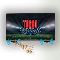 Redirecionador de som de TV KARE TurboScoops para telas planas pretas