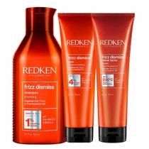 Redken Frizz Dismiss Kit Shampoo + Máscara + Leave In Redken Frizz Dismiss Kit Shampoo + Máscara + Leave In