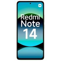 Redmi Note 14 8GB RAM 256GB Preto Xiaomi Tela AMOLED 120Hz Câmera 108MP